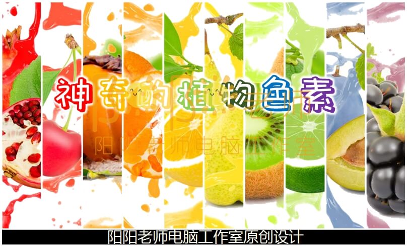 小班科学《神奇的植物色素》PPT课件+教案